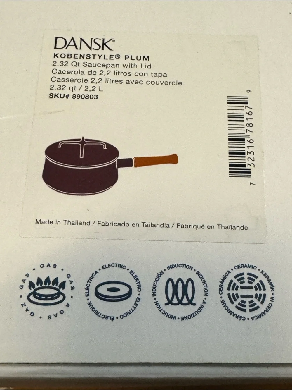 NIB  DANSK ~ Kobenstyle Cookware Collection